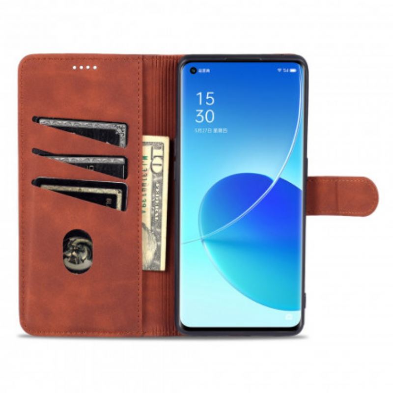 Kožna Futrola Oppo Reno 6 5G Azns Efekt Kože