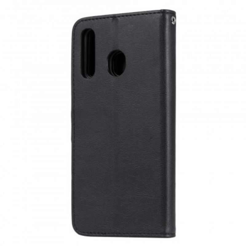 Futrola Samsung Galaxy A50 Efekt Kože S Remenom