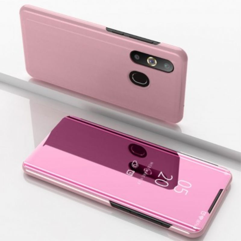 Maskica Samsung Galaxy A50 Ogledalo I Umjetna Koža