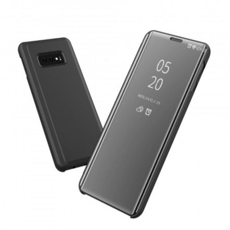 Maskica Samsung Galaxy A50 Ogledalo I Umjetna Koža