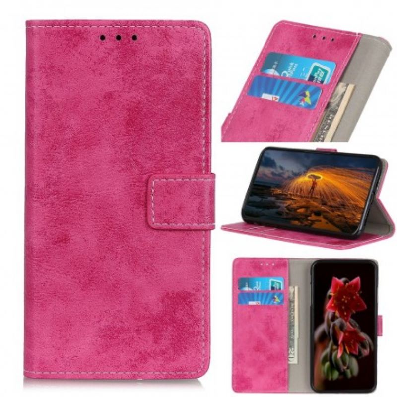 Futrola Samsung Galaxy A20e Efekt Vintage Kože