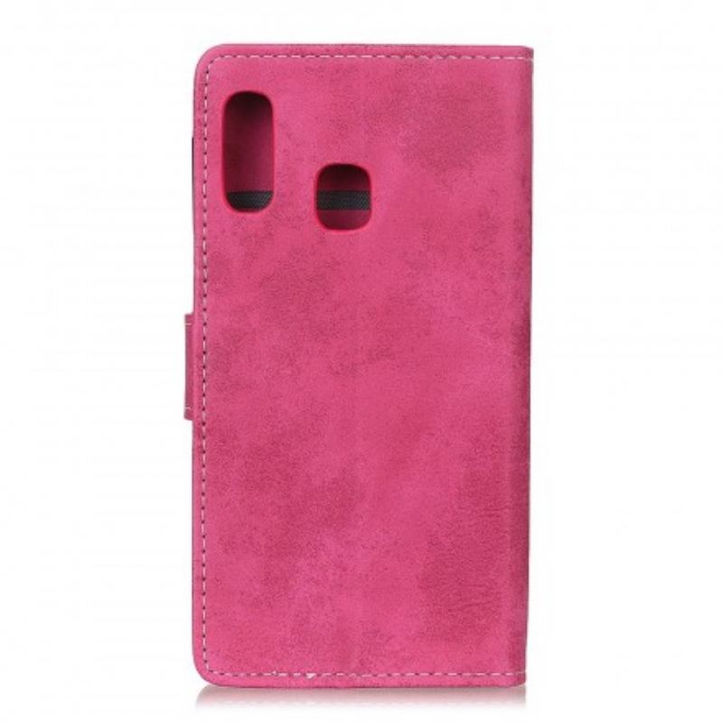 Futrola Samsung Galaxy A20e Efekt Vintage Kože