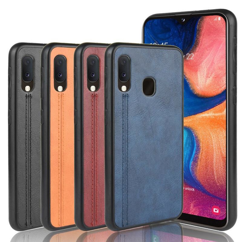 Maskica Samsung Galaxy A20e Couture Efekt Kože