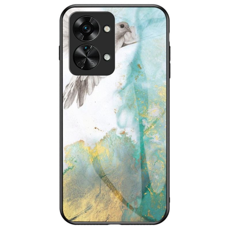 Maskica OnePlus Nord 2T 5G Mramorno Kaljeno Staklo