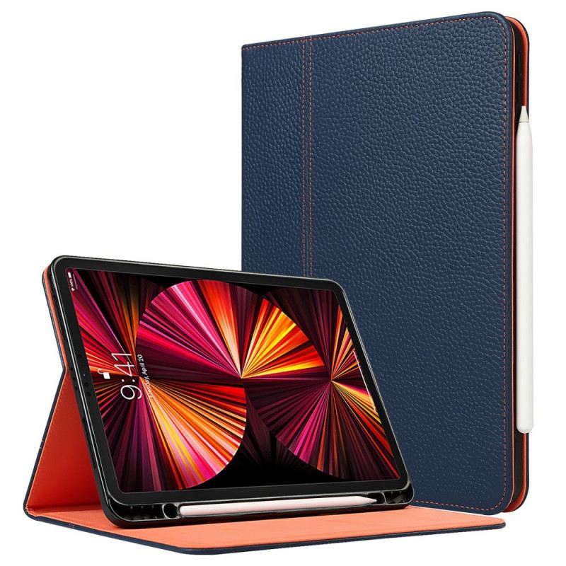 Kožna Futrola iPad Pro 11" (2021) Prava Litchi Koža