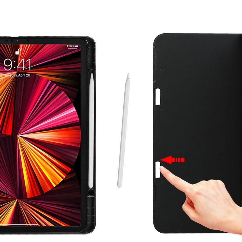 Kožna Futrola iPad Pro 11" (2021) Prava Litchi Koža