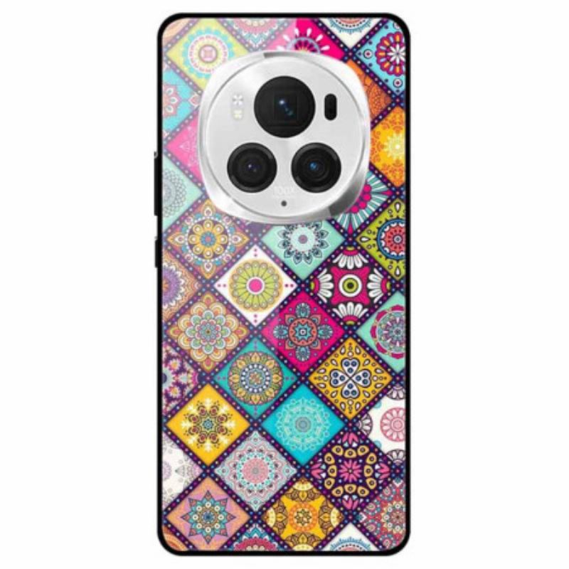 Maskica Za Honor Magic 6 Pro Patchwork Kaljeno Staklo