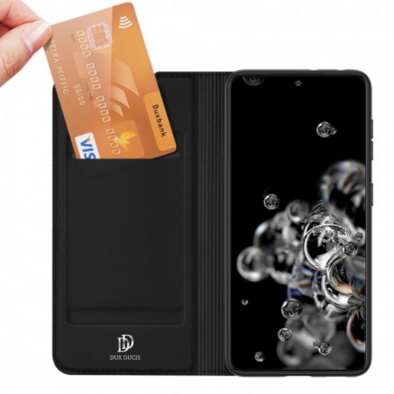 Flip Futrola Samsung Galaxy S21 Ultra 5G Kožna Futrola Skin Pro Dux Ducis