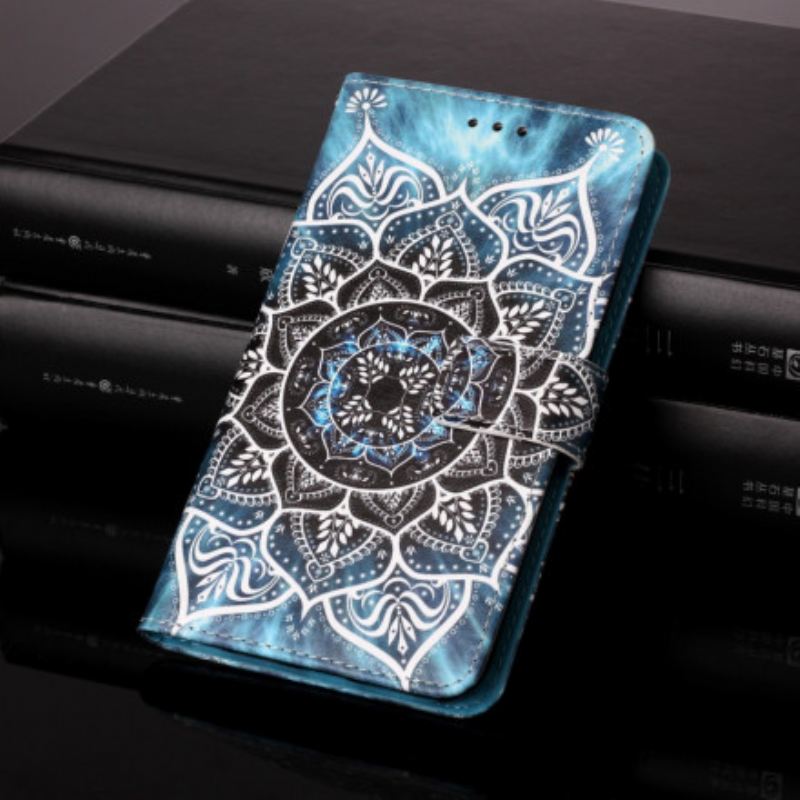 Kožna Futrola Samsung Galaxy S21 Ultra 5G Mandala Na Nebu