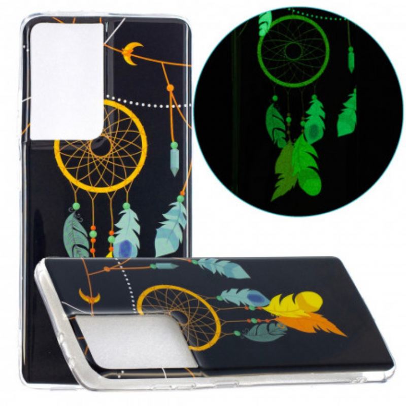 Maskica Samsung Galaxy S21 Ultra 5G Fluorescentni Hvatač Snova