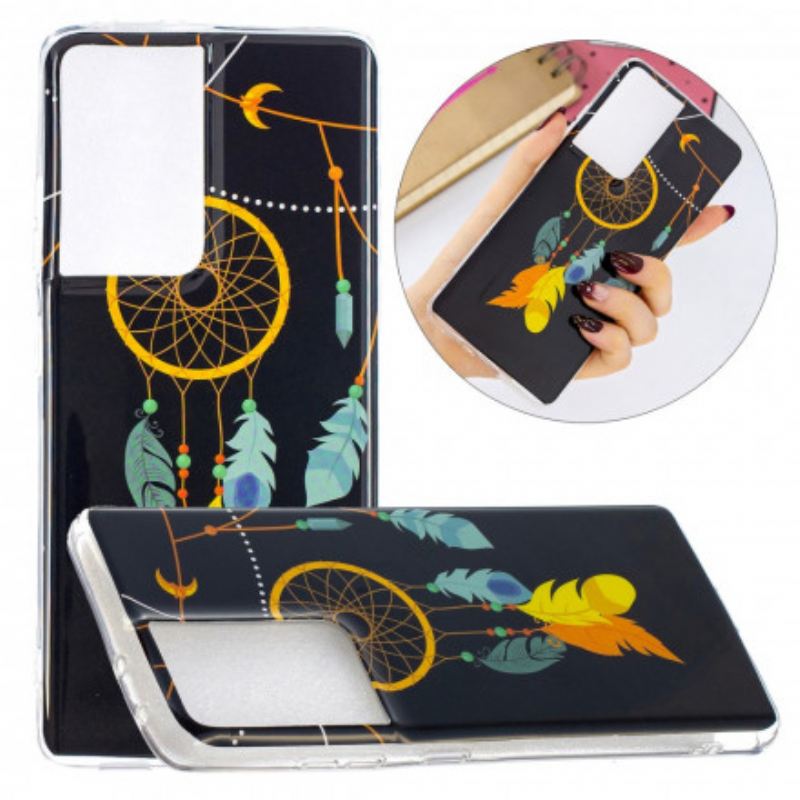 Maskica Samsung Galaxy S21 Ultra 5G Fluorescentni Hvatač Snova