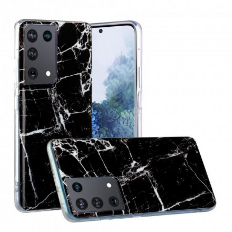 Maskica Samsung Galaxy S21 Ultra 5G Klasični Mramor