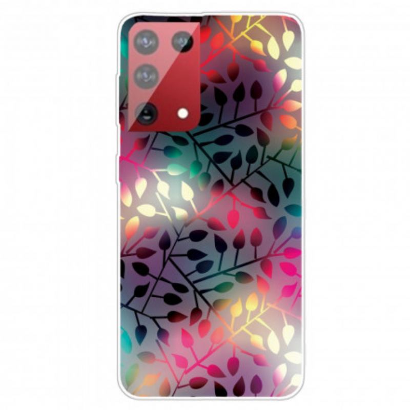 Maskica Samsung Galaxy S21 Ultra 5G Lišće