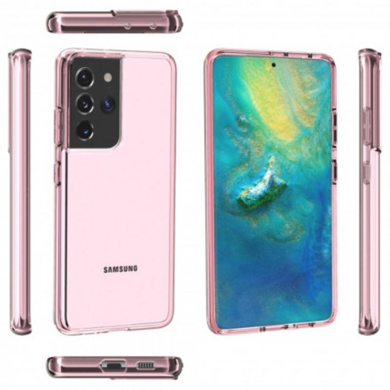 Maskica Samsung Galaxy S21 Ultra 5G Prozirno U Boji