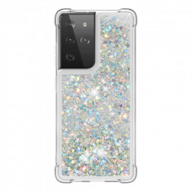 Maskica Samsung Galaxy S21 Ultra 5G Želje Šljokice