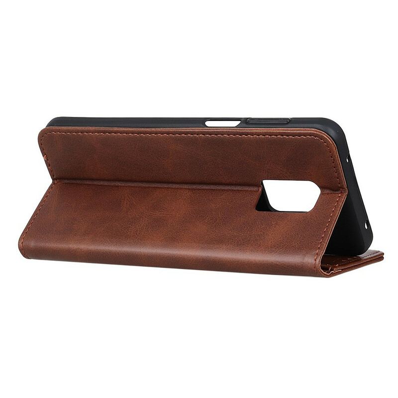 Flip Futrola Xiaomi Redmi Note 9S / 9 Pro Kožna Futrola Elegance Split Koža