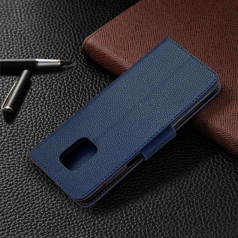 Kožna Futrola Xiaomi Redmi Note 9S / 9 Pro Litchi Kožni Efekt