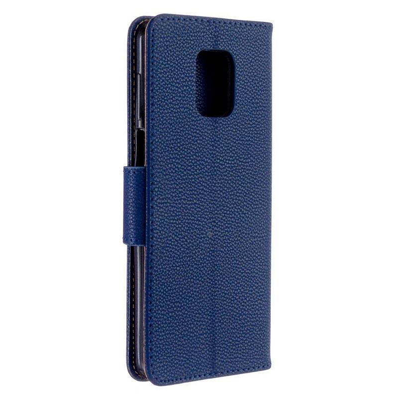 Kožna Futrola Xiaomi Redmi Note 9S / 9 Pro Litchi Kožni Efekt