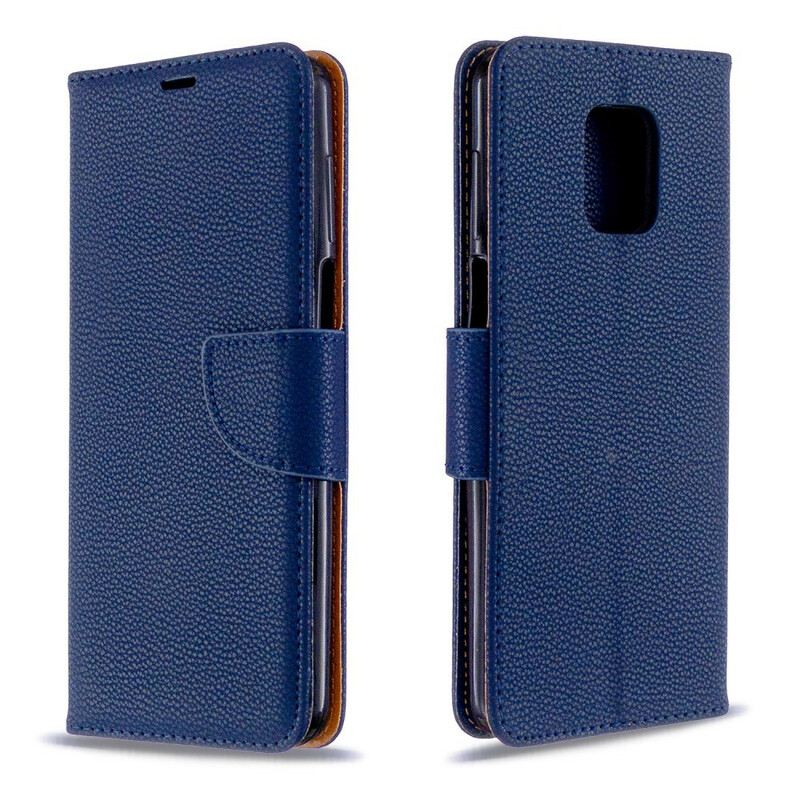 Kožna Futrola Xiaomi Redmi Note 9S / 9 Pro Litchi Kožni Efekt