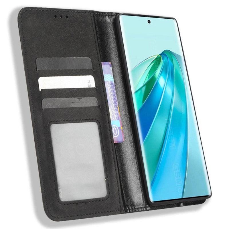 Flip Futrola Honor Magic 5 Lite Kožna Futrola Stilizirani Kožni Stil