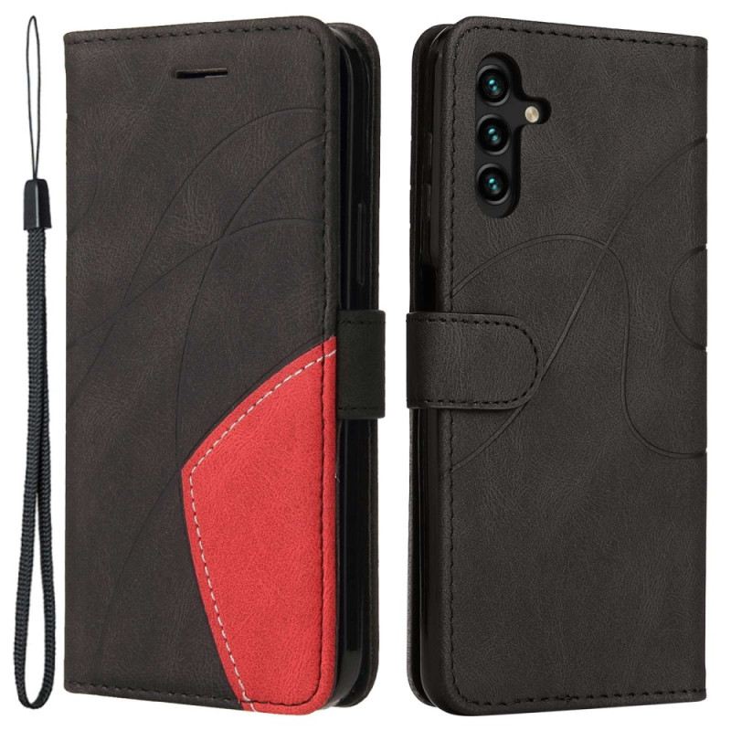 Flip Futrola Samsung Galaxy A14 / A14 5G Dvobojni Remen