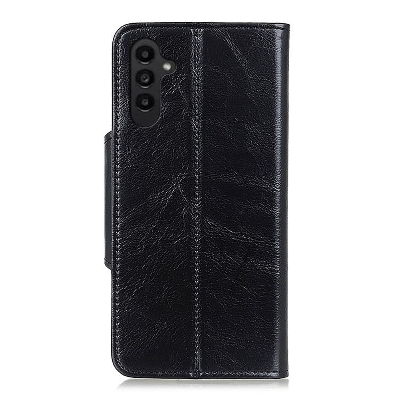 Flip Futrola Samsung Galaxy A14 / A14 5G Lakirana Lakirana Koža S Gumbom