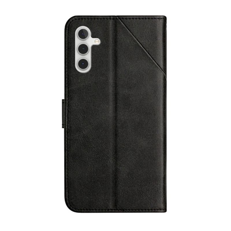 Kožna Futrola Samsung Galaxy A14 / A14 5G Geometrijski Kožni Stil S Remenčićima