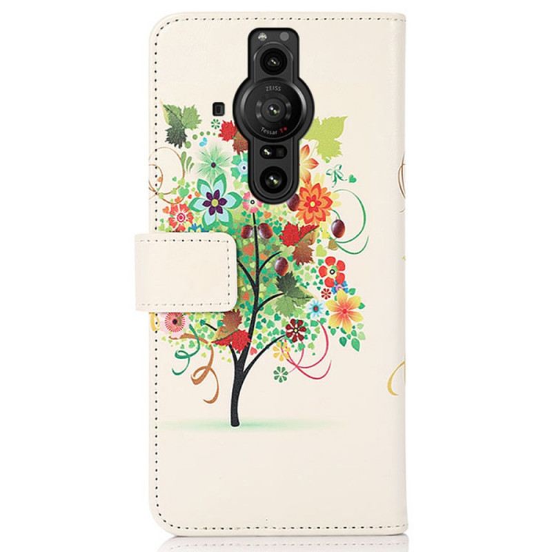 Futrola Sony Xperia Pro-I Cvjetno Drvo