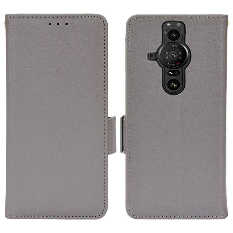 Kožna Futrola Sony Xperia Pro-I Premium Litchi Kožni Efekt