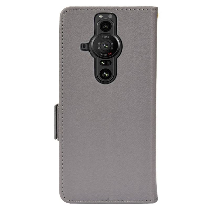 Kožna Futrola Sony Xperia Pro-I Premium Litchi Kožni Efekt