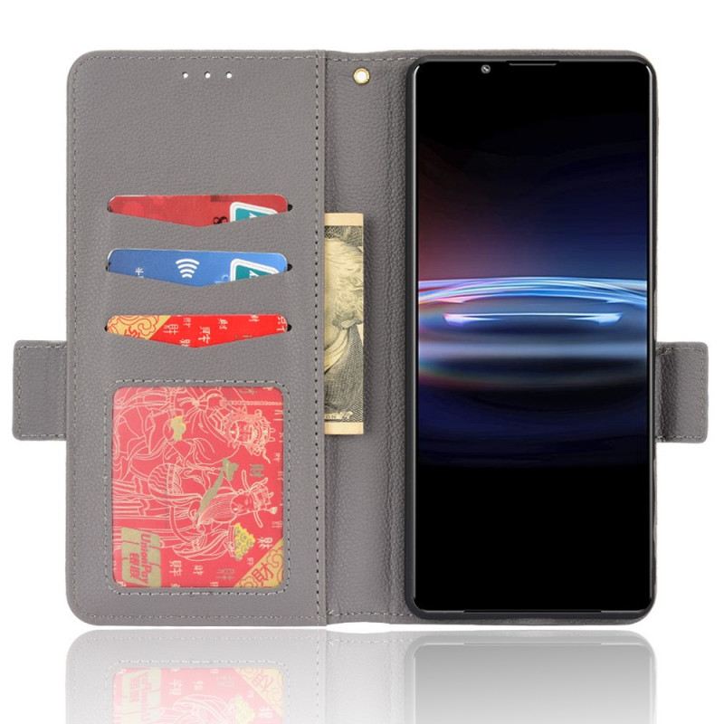 Kožna Futrola Sony Xperia Pro-I Premium Litchi Kožni Efekt