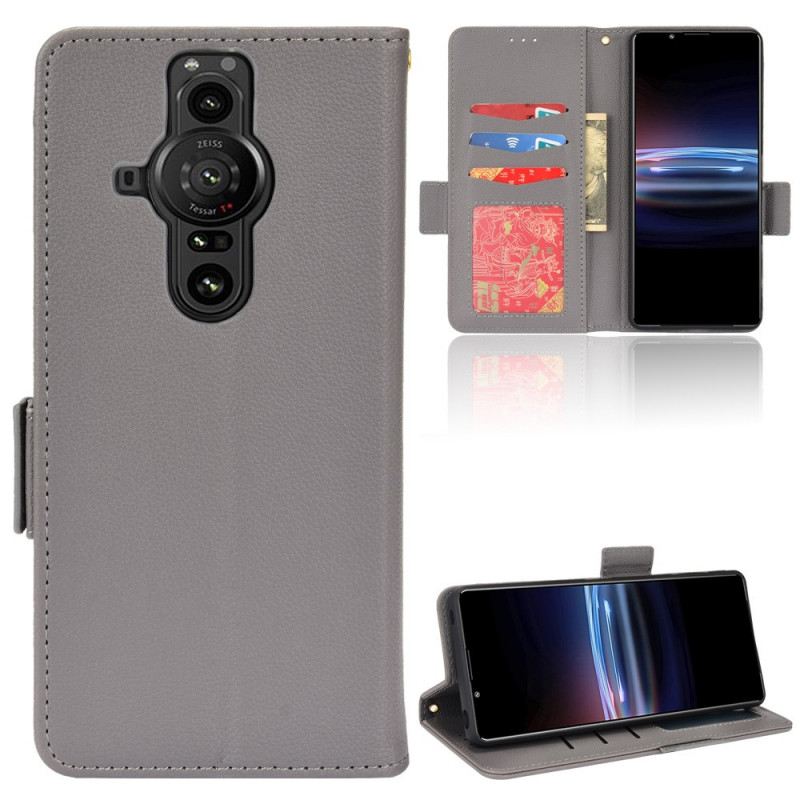Kožna Futrola Sony Xperia Pro-I Premium Litchi Kožni Efekt