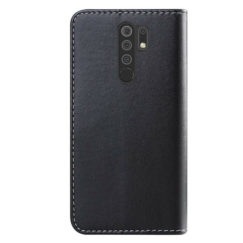 Futrola Xiaomi Redmi 9 Trobojni Kožni Efekt