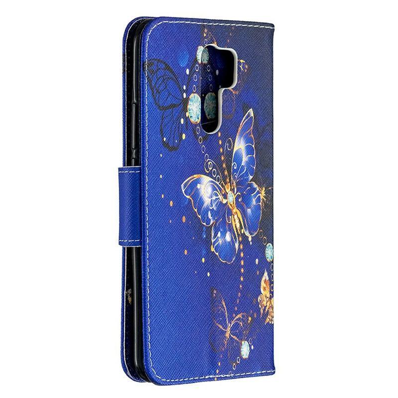 Kožna Futrola Xiaomi Redmi 9 Nevjerojatni Leptiri