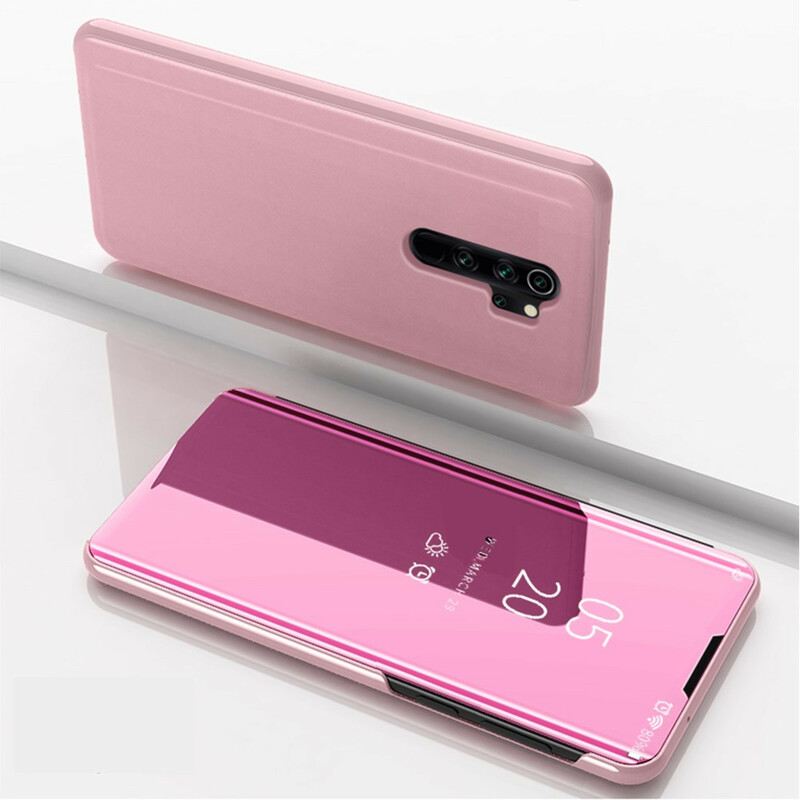 Maskica Xiaomi Redmi 9 Ogledalo I Umjetna Koža