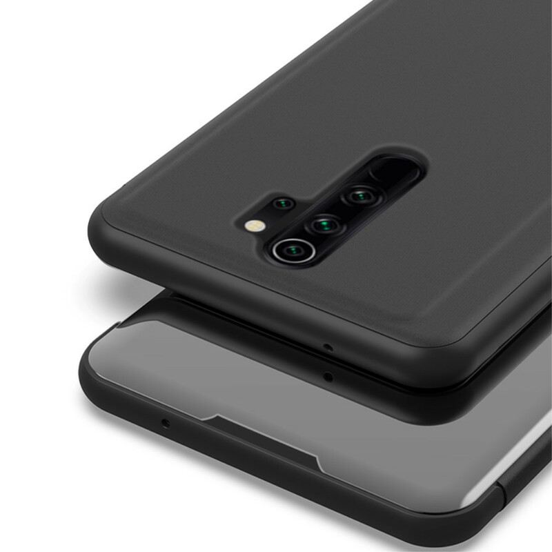 Maskica Xiaomi Redmi 9 Ogledalo I Umjetna Koža