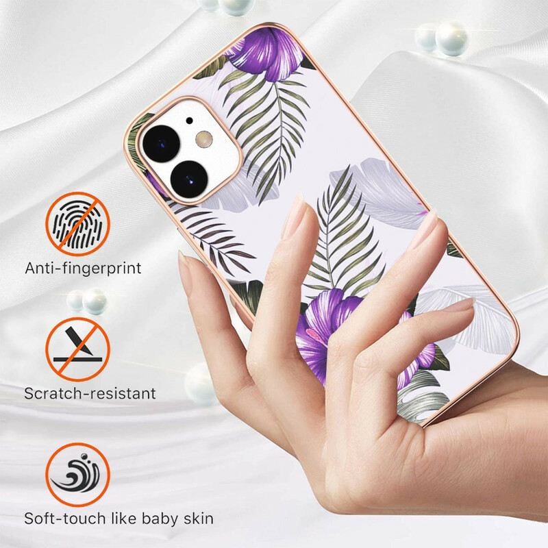 Maskica iPhone 12 Mini Cvijeće Ljubičice