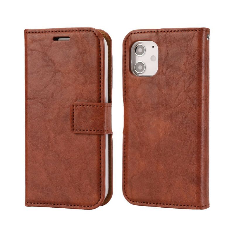 Maskica iPhone 12 Mini Odvojivi Stil Od Oštećene Kože