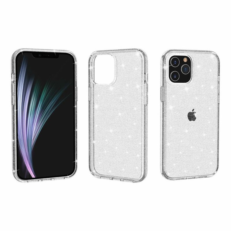 Maskica iPhone 12 Mini Prozirne Šljokice