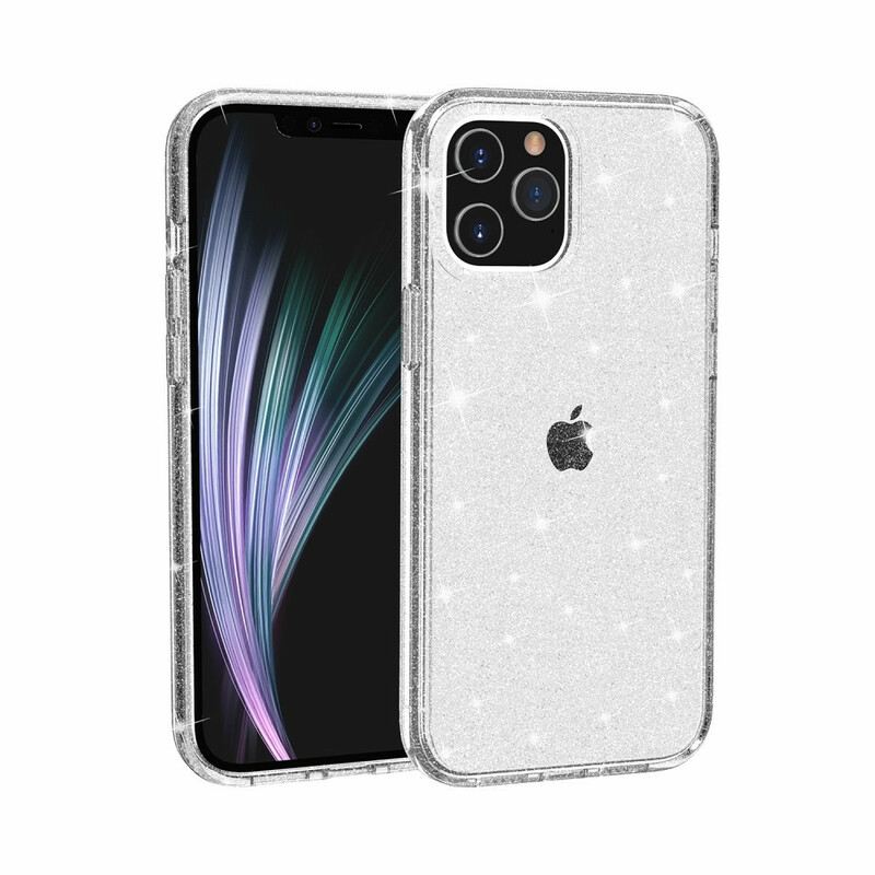 Maskica iPhone 12 Mini Prozirne Šljokice