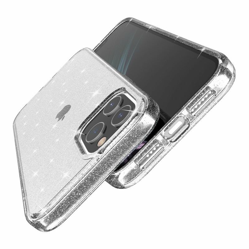Maskica iPhone 12 Mini Prozirne Šljokice