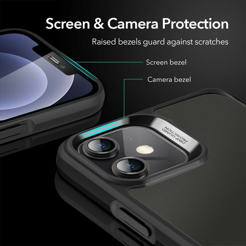 Maskica iPhone 12 Mini Staklena Stražnja Strana I Silikonski Rubovi