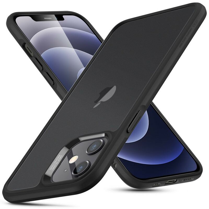 Maskica iPhone 12 Mini Staklena Stražnja Strana I Silikonski Rubovi
