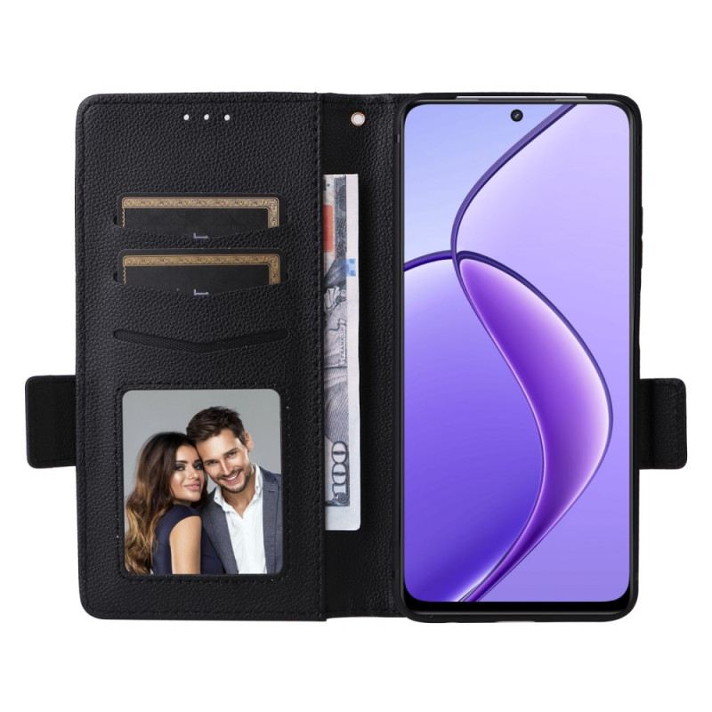 Kožna Futrola Za Realme 12 / 12x 5g Tekstura Ličija U Lainèreu