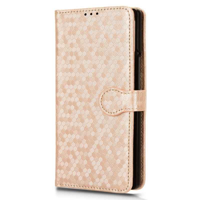 Kožna Futrola Xiaomi Mix Fold 3 Sjajne Točkice S Remenom