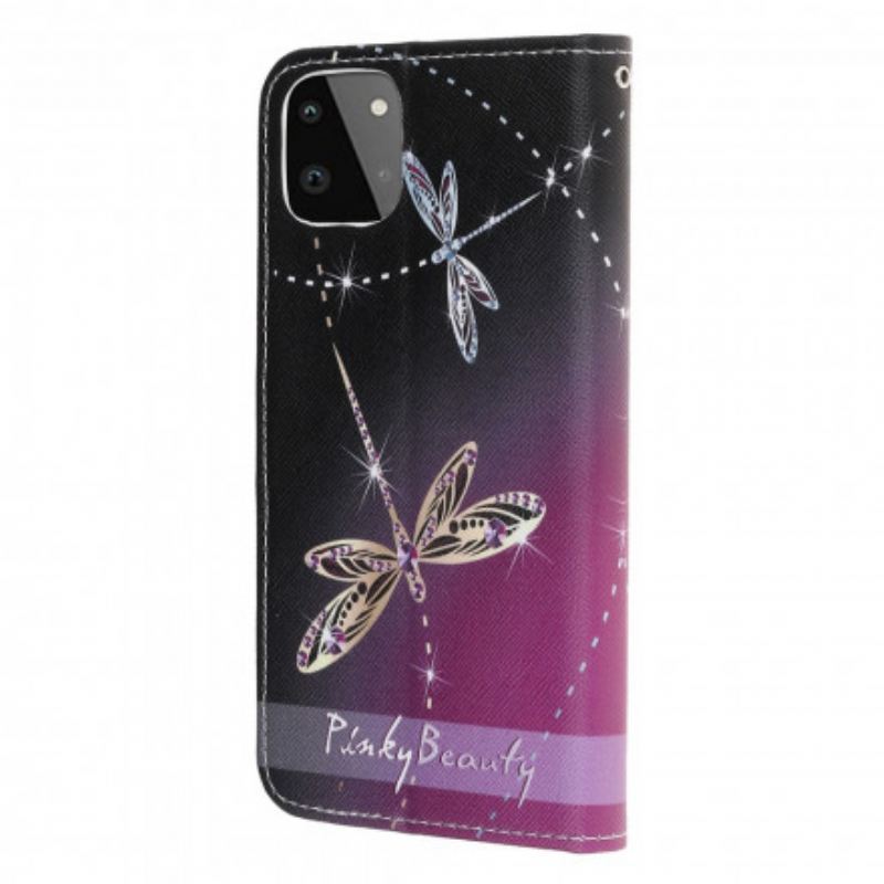 Futrola Samsung Galaxy A22 5G Dragonflies S Remenčićima