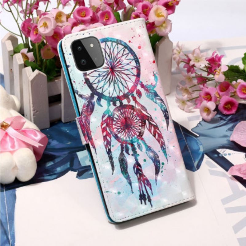 Futrola Samsung Galaxy A22 5G Hvatač Snova U Akvarelu