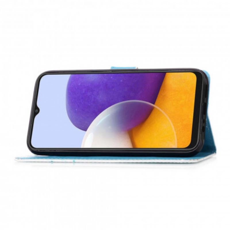 Kožna Futrola Samsung Galaxy A22 5G Mandala Na Nebu