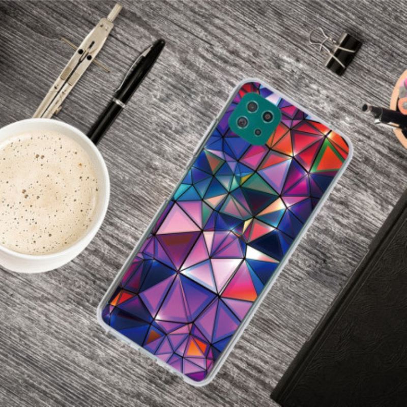 Maskica Samsung Galaxy A22 5G Fleksibilna Geometrija