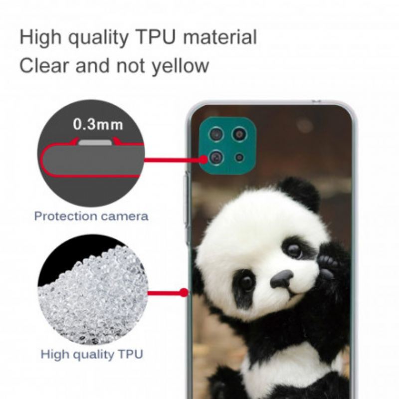 Maskica Samsung Galaxy A22 5G Fleksibilna Panda
